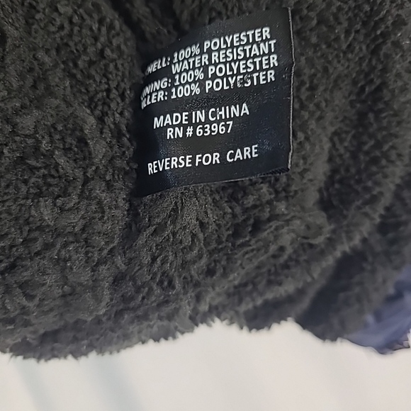 NEW Spire by Galaxy Men's Navy Sherpa Lined  Hooded Puffer Jacket Sz S MSRP $98 - Picture 1 of 8